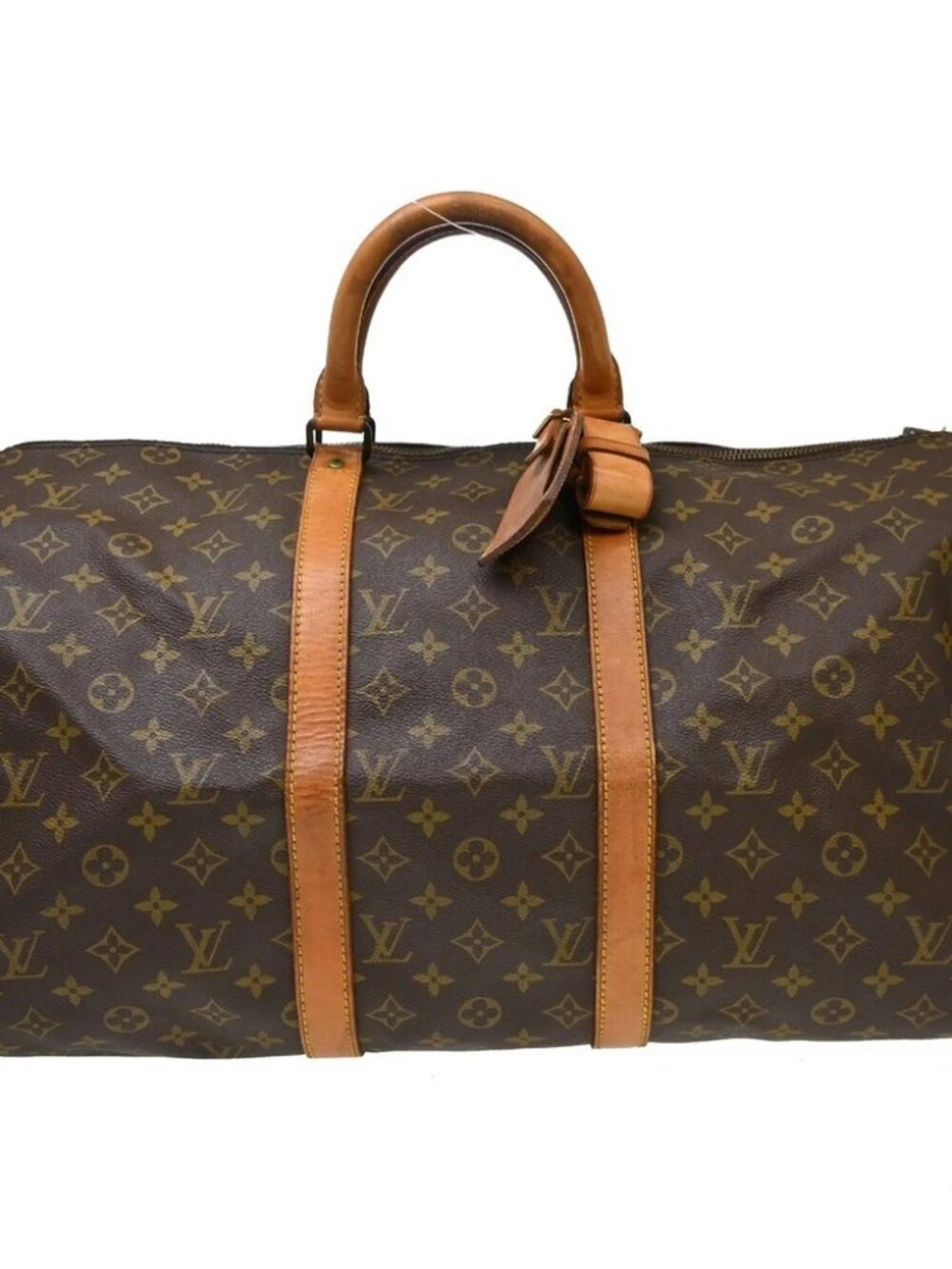 LOUIS VUITTON KEEPALL 50 TRAVEL HANDBAG MONOGRAM
